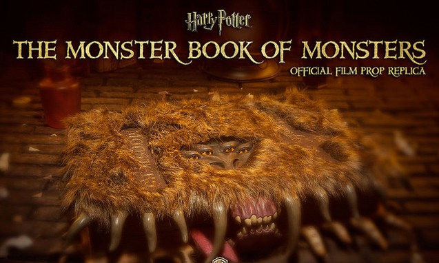 Insight Editions 推出哈利波特  《 The Monster Book of Monsters 》 立体书